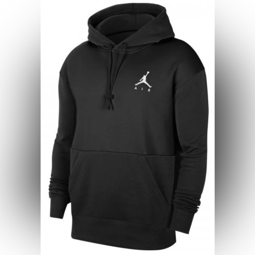 Jordan Black Air Logo Hoodie